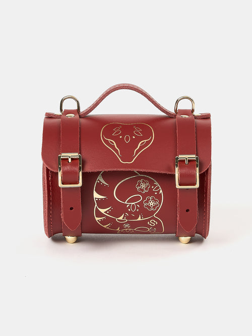 The Micro Bowls Bag - Year of the Snake Red